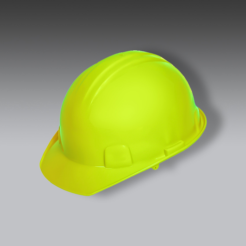 cascos para la seguridad industrial amarillo high visibility tipo cachucha dielectrico con suspension textil de 6 puntos modelo ww 2007amk marca jyrsa