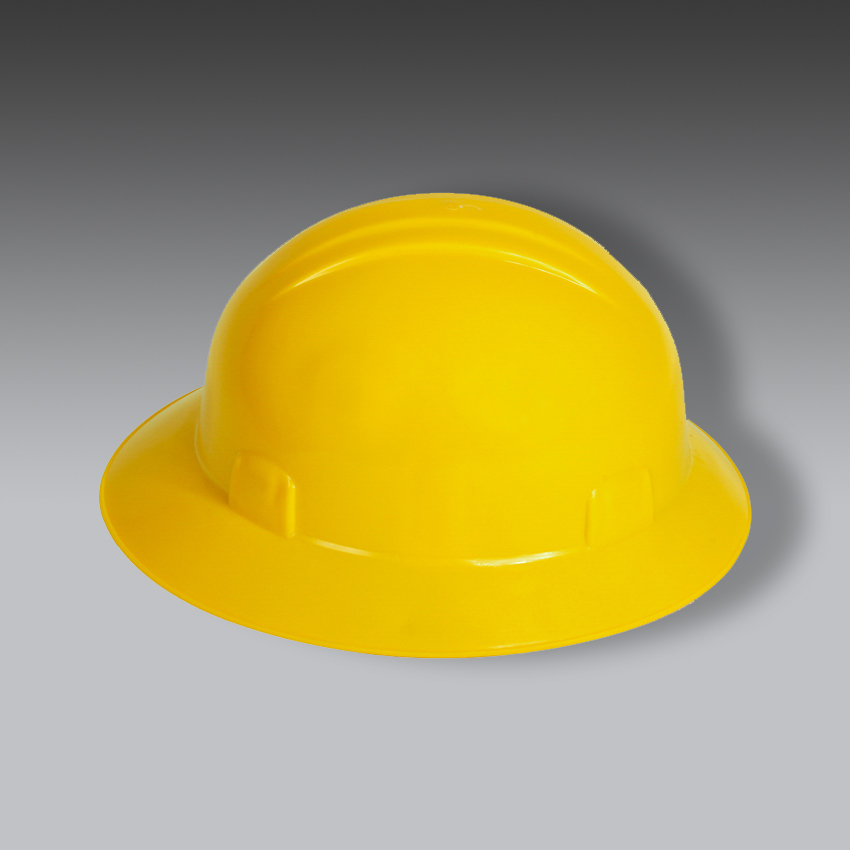 cascos para la seguridad industrial amarillo tipo ala ancha dielectrico modelo ww 2008amk marca jyrsa
