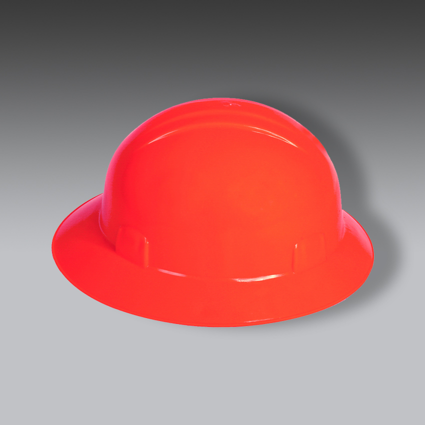 cascos para la seguridad industrial anaranjado high visibility tipo ala ancha dielectrico modelo ww 2008amk marca jyrsa